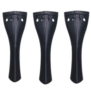 3pcs New Quality Violin 4/4 Tailpiece Ebony Hill  Model - Picture 1 of 2