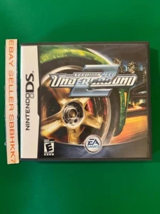 Need for Speed : Underground 2 Boîtier et manuel du jeu Nintendo DS, COMME NEUF, JAMAIS UTILISÉ - Photo 1/4