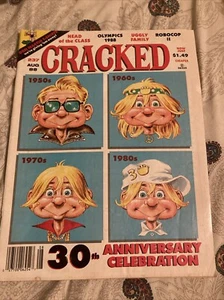 Cracked Magazin August 1988 Olympics Robocop 2 30th Anniversary Celebration - Bild 1 von 4