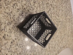 Cute 3d printed mini milk crates storage/tabletop 2.75 Inch Gift - Picture 1 of 4