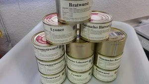 24  Wurst-Dosen a 400g  Dose =100g  € 1,05  DLG prämierte TOP Qualität - Bild 1 von 14