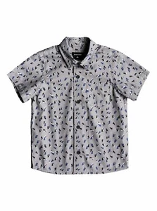 QUIKSILVER Boy's Button Up Shirt AKAN WATERS - SZP6 - Small - NWT  - Picture 1 of 1