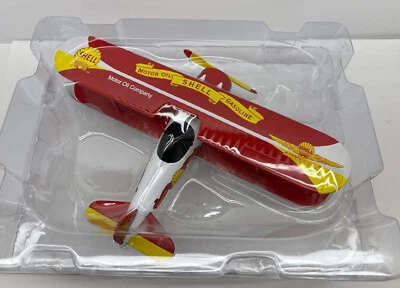 GearBox 1999 Aeroshell Modified 1932 Stearman Airplane Die Cast Coin Bank #00520 - Image 1 of 4