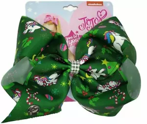 Jojo 8" Unicorn Christmas Bow, New - Picture 1 of 1