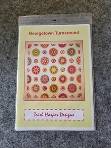 Nuevo patrón de edredón Georgetown Turnaround de Trish Harper Designs - Imagen 1 de 2