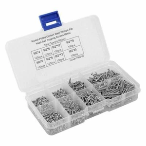 Tapping Small Metal Screws 800 Pieces Stainless Steel Wood Screw Assortment Self - Picture 1 of 11