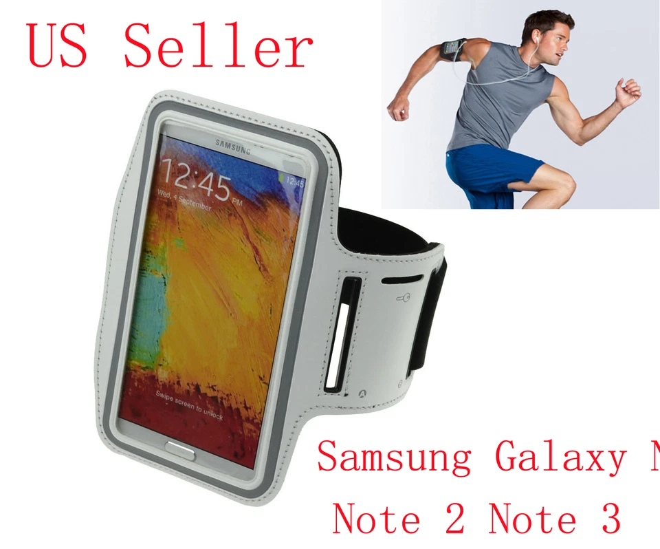 Para Samsung Galaxy Note 3 III N9000 Alta Calidad Brazalete Banda Funda NUEVO Foto 1 de 3