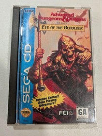 Advanced Dungeons & Dragons: Eye of the Beholder (Sega CD, 1994) - Tested No Reg