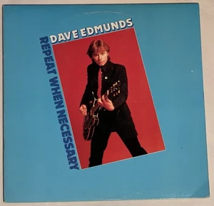 DAVE EDMUNDS - Repeat When Necessary (LP, 1979) VG+ Vinyl - Imagen 1 de 4