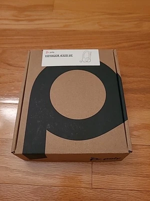 Poly Voyager 4320 Wireless Noise Cancelling Stereo Headset with Mic Bluetooth - Image 1 of 4