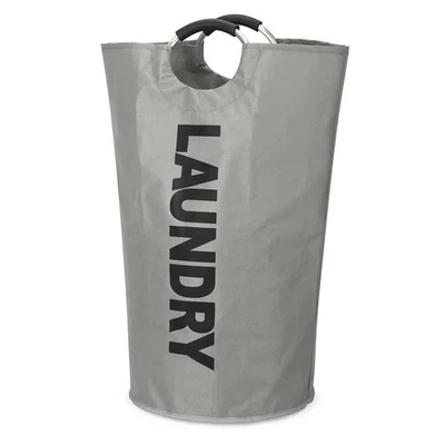 Cesta de lavandería grande 90L cesta de lavandería bolsa contenedor de ropa plegable Foto 1 de 4