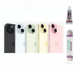 Vitre arrière de remplacement compatible pour iPhone 15/15 Pro/15 Plus/15 ProMax - Bild 1 von 3