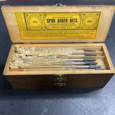 Russell Jennings 1 juego 4-16 brocas de barrena estándar de doble giro 13 en total Foto 1 de 4