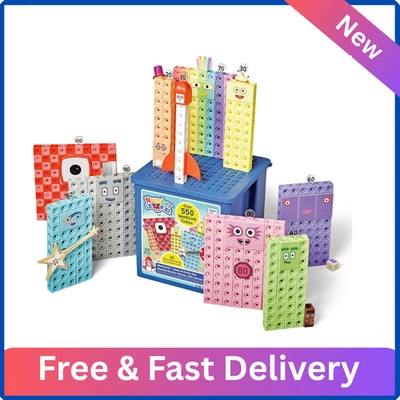 Numberblocks Mathlink Cubes Set Kids Educational Toys Preschool Learning - Image 1 of 4