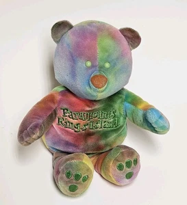 Paramount's Kinds Island Beanie Tie-Dye Bear 2000 - Picture 1 of 12