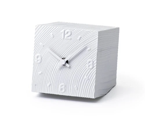 Lemnos Cube AZ10-17 WH Table Clock Japan - Image 1 of 1