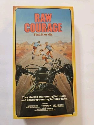 Raw Courage (VHS) - Image 1 of 4