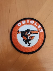Vintage Baltimore Orioles MLB Baseball Team Logo Sew-On Patch 1980's 3 Inch - Picture 1 of 2
