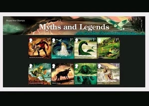 Great Britain 2025 Presentation Pack Myths and Legends 8v MNH - Picture 1 of 1