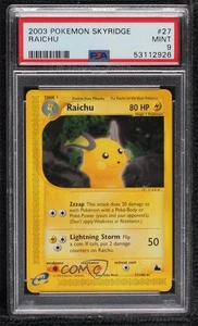 Raichu Pokemon e-Card Series Skyridge PSA 9 MINT 2003 2f4 - Picture 1 of 3