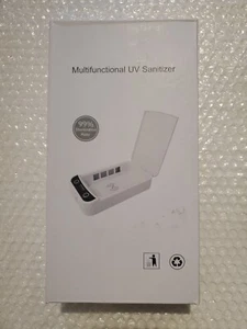 Boîte désinfectante pour téléphone portable UV - stérilisateur UV multifonctionnel, outil de désinfection - Photo 1 sur 5