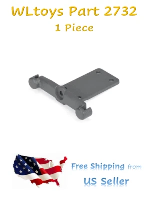 WLtoys 124008 OEM Car Part 2732 Metal Rear Protector Ships Free and Fast from US - Image 1 of 4