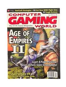 Vintage Computer Gaming World Magazine #168 July 1998 - Age Of Empires II - Picture 1 of 3
