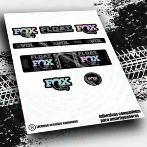RWP-471 PEGATINAS COMPATIBLES AMORTIGUADOR  FOX FLOAT DPS FACTORY 2021-22 DECALS - Imagen 1 de 21