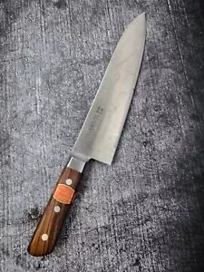 XXL Minamoto Kaneju Gyuto Deba Japanisches Messer Kochmesser Japanese Knife 131 - Bild 1 von 9