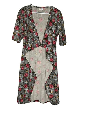 LuLaRoe ~NWT~ ‘Shirley’ Kimono Cover Up ~ Size Sm — 第 1/4 张图片