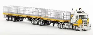 Drake ZT09360 Kenworth K200 with Freighter B Double Combo Big Hill Cranes 1:50 - Picture 1 of 7