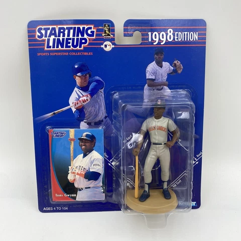 1998 Starting Lineup Tony Gwynn San Diego Padres Figure & Collectors Card Cover