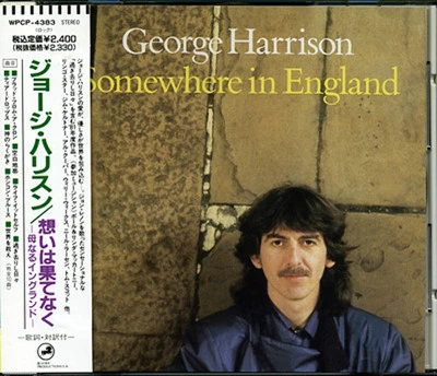 GEORGE HARRISON Somewhere In England 1981 JAPAN 1st Press CD 1991 Obi WPCP-4383 - Image 1 of 2