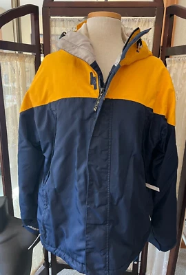 Chaqueta de snowboard con capucha Burton Toast - para mujer talla L azul y amarillo aislante Foto 1 de 4