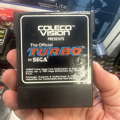 Turbo (Colecovision, 1982) - Image 1 of 4