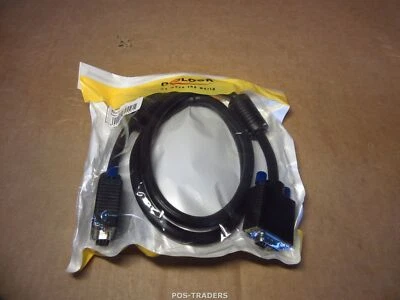 Delock Cable SVGA 1m male-male VGA 15-Pins Monitor Screen Cable NEW NEU NUOVO - Bild 1 von 4
