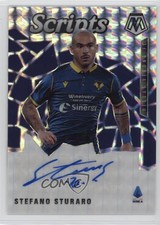 2020-21 Panini Mosaic Serie A Scripts Stefano Sturaro #S-SS Auto