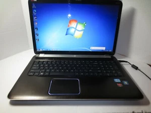 HP PAVILION DV7T-6B00CTO 17.3"CORE i7-2670QM@2.2GHz 8GB RAM 500GB HDD WIN7 OFF13 - Picture 1 of 4