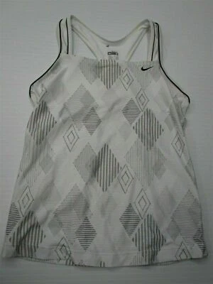 Camiseta sin mangas NIKE para mujer talla S blanca/gris  Foto 1 de 4