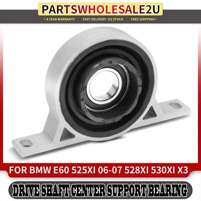 Drive Shaft Center Support Bearing for BMW 525i 525xi 528i 528xi 530i 530xi 535i - Image 1 of 4