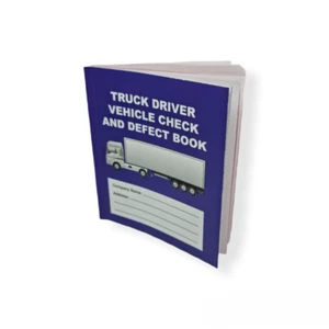 50 Page Driver Defect Books - Daily Duplicate Defect Checkbook Books VOSA - Picture 1 of 2