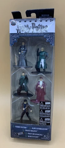 Harry Potter Nano Metalfigs Metal Figures Draco Malfoy Albus Dumbledore 5-PACK Cover