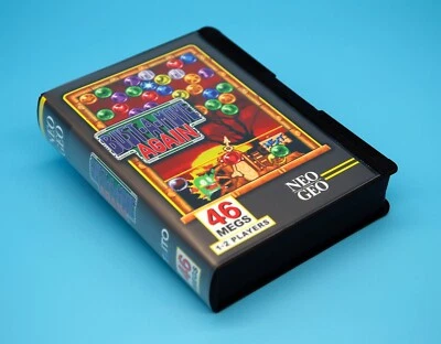 Bust A Move Again EX US English AES • Neo Geo NGH System • SNK Puzzle Bobble 2 - Image 1 of 4