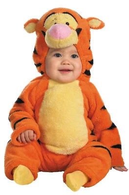 Nuevo Mono Disney Winnie The Pooh Tigger Deluxe Disfraz Infantil/Niño Pequeño Foto 1 de 2