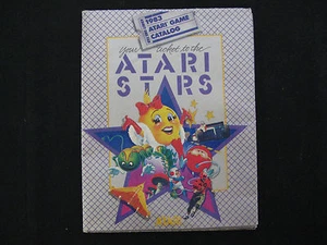 1983 Atrai Game Catalog Atari Stars - Picture 1 of 1
