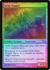 Grim Poppet FOIL Shadowmoor HEAVILY PLD Artifact Rare MAGIC MTG CARD ABUGames