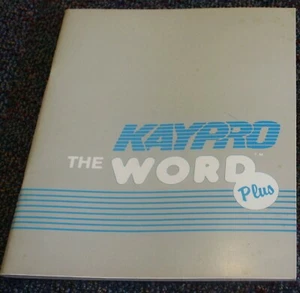 Kaypro 10 Rechtschreibprüfung Software THE WORD PLUS 1982 V. 1.2 + NUR HANDBUCH - Bild 1 von 4