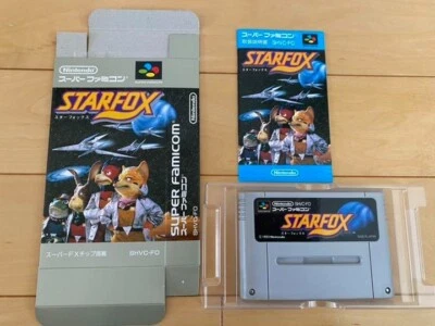 Star Fox Starwing Nintendo Super Famicom SFC SNES Japanese ver Tested - Image 1 of 3