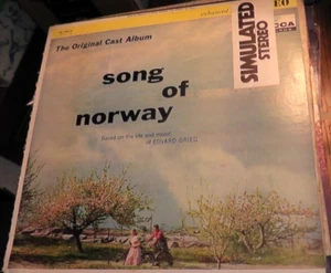 vintage vinyl record 33 rpm song of norway edvard grieg decca - Picture 1 of 4