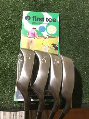 Ping ISI White Dot Irons Set (8-PW-SW) Stiff Aldila 350 Series Graphite Shafts - Image 1 of 4